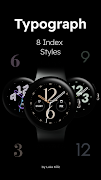 Typograph - Analog Watch Face screenshot 3