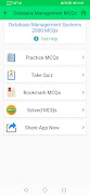 Database MCQs Bank اسکرین شاٹ 1