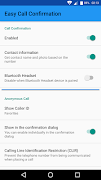 برنامه‌نما Easy Call Confirmation عکس از صفحه