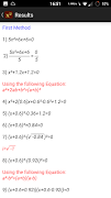 Quadratic Equation Solver スクリーンショット 2
