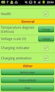 Battery Widget 2D ภาพหน้าจอ 2