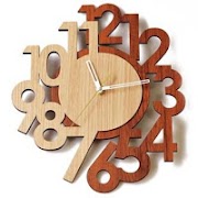 Unique Wall Clock โปสเตอร์
