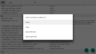 QuickDic Dictionary syot layar 6