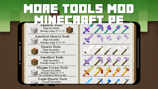More Tools Mod for Minecraft 海报