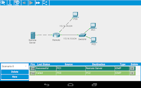 7 Schermata Cisco Packet Tracer Mobile