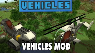 Vehicles Mod for Minecraft PE Screenshot 1