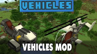 Vehicles Mod for Minecraft PE syot layar 1