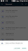 Docx Reader capture d'écran 4