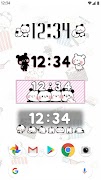 Panda Clock: Digital Widget screenshot 7