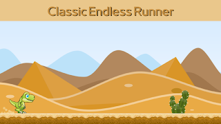 Dino Run : 2D Endless Runner poster