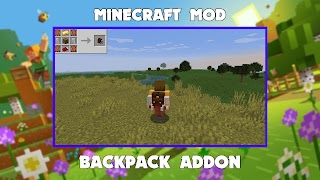 BackPack Mod for Minecraft PE capture d'écran 2
