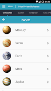 برنامه‌نما Space and Planets Guide عکس از صفحه