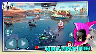 Pirate Code - PVP Sea Battles 截圖 2