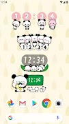 Panda Clock: Digital Widget screenshot 6