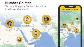 Caller Location Tracker app poster