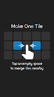Make One - Merging Tile Puzzle Poster