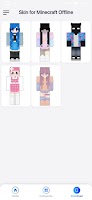 Offline Skin for Minecraft ảnh chụp màn hình 3