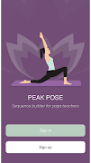 Peak Pose Yoga Ekran Görüntüsü 1