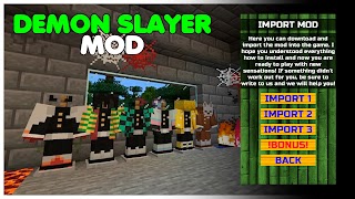 Mod Demon Slayer Addon MCPE 스크린샷 5