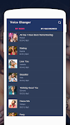 Change Your Voice with Sound Effects and Recorder اسکرین شاٹ 2
