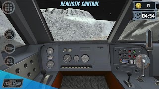 Control Train Moon Simulator captura de pantalla 1