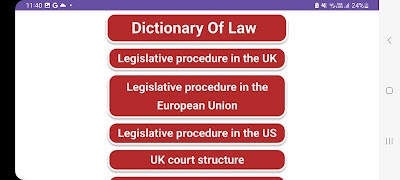 Easy Law Dictionary اسکرین شاٹ 5