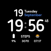 Minimal Visual: Watch face Screenshot 7