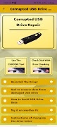 Corrupted USB Drive Repair syot layar 1