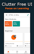 HTML In Bits: Learn HTML in Bi plakat