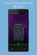 برنامه‌نما Mp3 Player 3D Android عکس از صفحه