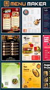 Menu Maker - Vintage Design پوسٹر