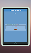 7 Schermata Typing practice mobile screen