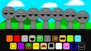 Sprunki Horror poster