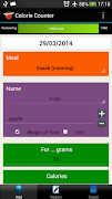 Calorie Counter Simple Lite screenshot 2