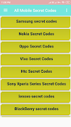 All Mobile Secret Codes penulis hantaran