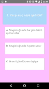 Sevgi Testi capture d'écran 1
