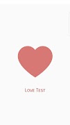 Test Love 海報