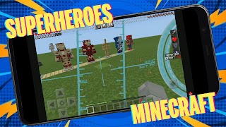 Superheroes in Minecraft PE screenshot 2