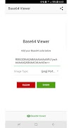 برنامه‌نما Base64 Viewer عکس از صفحه