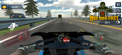 Biker Rush 2021 captura de pantalla 3