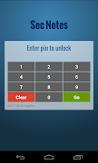 Sec Notes- Secure Notepad captura de pantalla 5