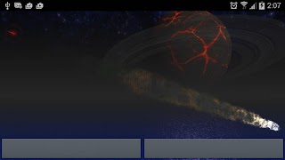 4 Schermata Asteroid Rain