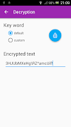 2 Schermata Kryptograph - text encryption