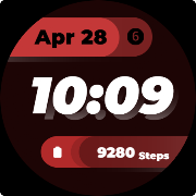 Simple Shadow Watch Face screenshot 7