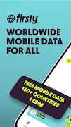 Firsty eSIM De Dados De Viagem Cartaz