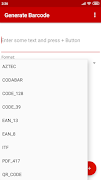 3 Schermata QR/Barcode Scanner Genera/Scan