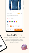 E-commerce app screenshot 1