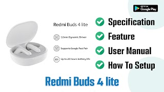 Redmi Buds 4 lite App Hint captura de pantalla 2