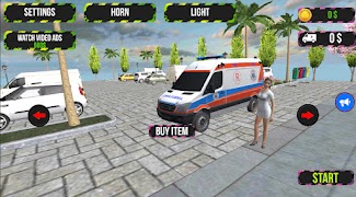 Emergency Ambulance Simulator syot layar 7