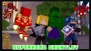 6 Schermata Mod Superhero Gauntlet Minecraft